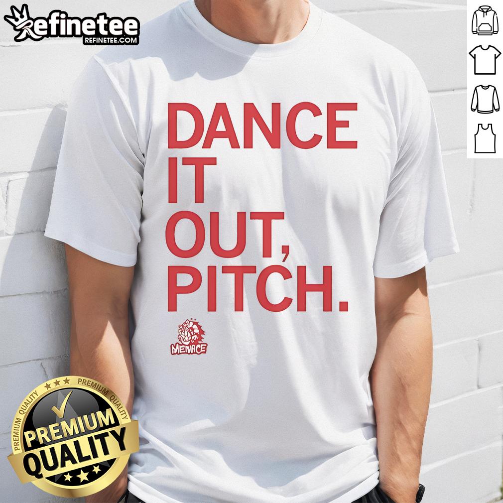 Official Des Moines Menace Dance It Out Pitch T Shirt Official Des Moines Menace Dance It Out Pitch T-Shirt featuring vibrant design and team logo for fans and players.
