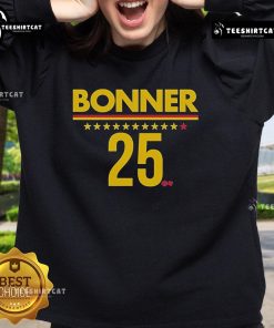 Alt Text: Official Dewanna Bonner Indiana 24 Sweatshirt in navy blue, featuring team logo and player number on the front.