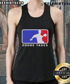 Official Dodge Taxes MLB Logo Tank Top featuring bold graphics and a stylish design for baseball fans.