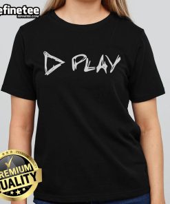 Official Ed Sheeran Play Ladies Tee featuring a stylish design perfect for fans of the singer and casual wear.