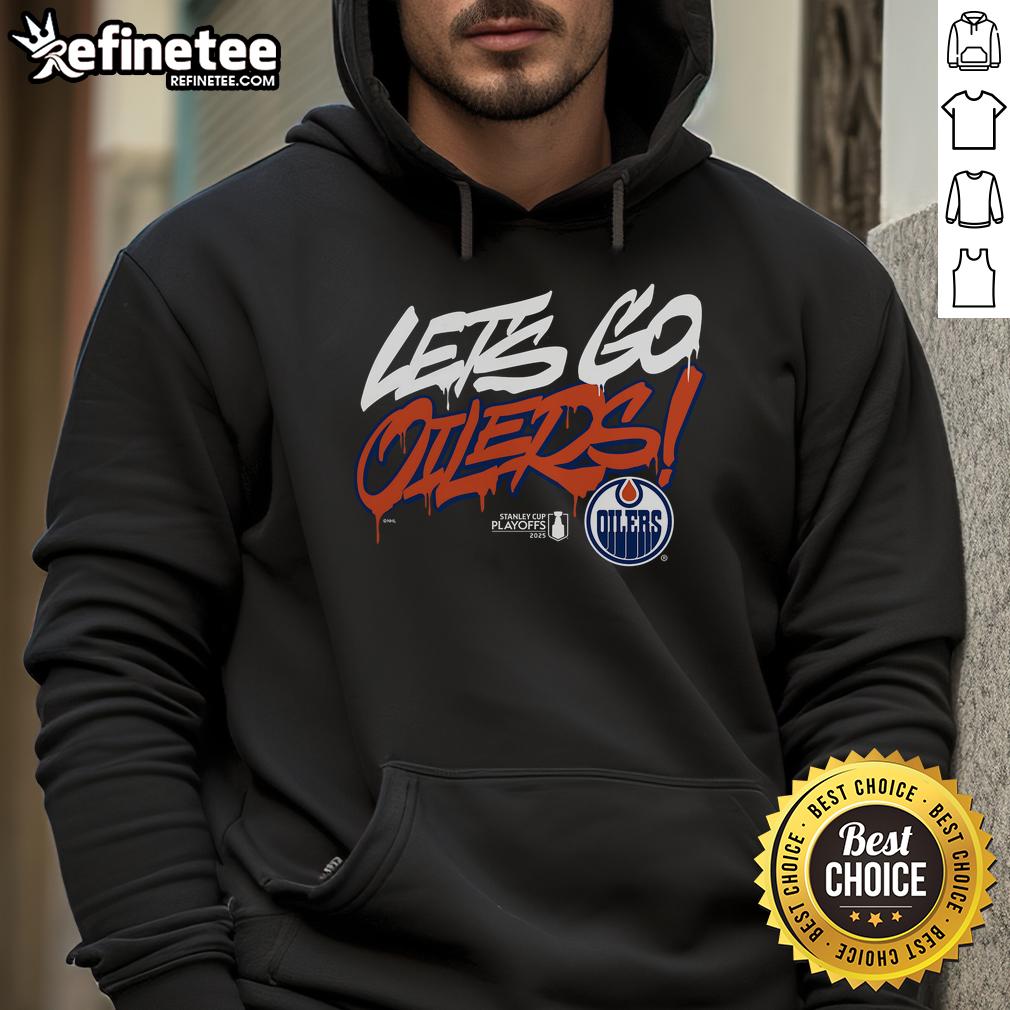 Official Edmonton Oilers Royal 2025 Stanley Cup Playoffs Slogan Hoodie Official Edmonton Oilers Royal 2025 Stanley Cup Playoffs Slogan Hoodie showcasing team colors and playoff spirit.
