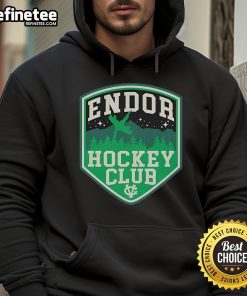 Official Endor Hockey Club hoodie featuring the Endor HC logo, perfect for fans and players of the Endor HC.