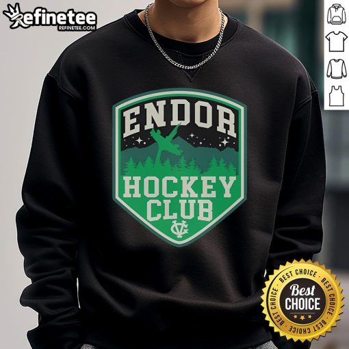 Alt Text: Official Endor Hockey Club sweatshirt featuring logo, perfect for fans of Endor HC and stylish sportswear.