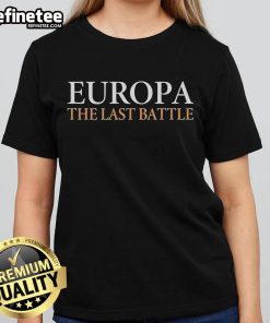 Official Europa The Last Battle Ladies Tee featuring stylish design, perfect for fans of the game and casual wear.