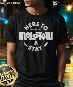 Alt Text: Official FCSP x Molotow Here to Reeperbahn 136 T-shirt featuring unique design and vibrant colors.