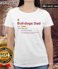 Official Ferris State Bulldogs Dad Definition Ladies Tee featuring a stylish design for proud Bulldogs fans.