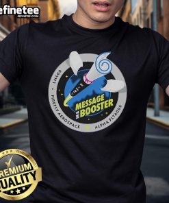 Official Firefly Alpha Flta006 Message Booster T-Shirt featuring unique design and logo, perfect for fans of the series.