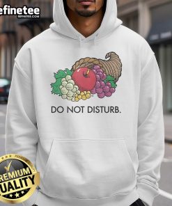 Official Fruit of the DnD Do Not Disturb Hoodie featuring vibrant graphics and a cozy design for tabletop gamers.