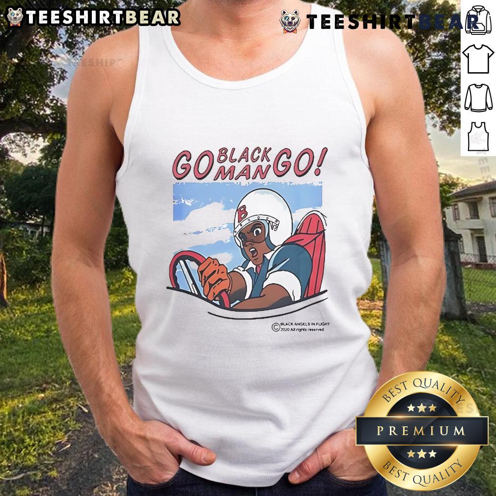 Official Go Black Man Go Tank Top Official Go Black Man Go Tank Top featuring bold text design, perfect for showcasing pride and style.