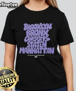 Alt Text: Official Graffiti Boroughs Summer 2025 Ladies Tee featuring vibrant colors and trendy design for stylish summer wear.