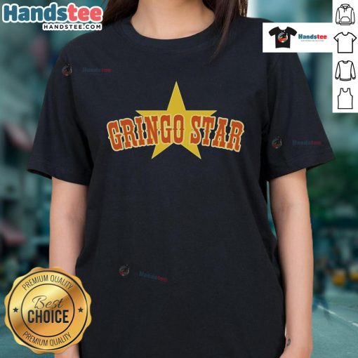 Official Gringo Star Ladies Tee featuring a stylish design, perfect for casual wear and music fans.