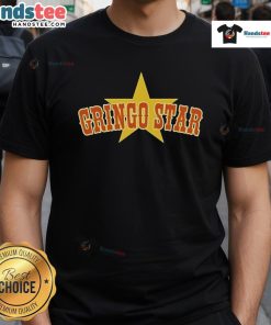 Official Gringo Star T-Shirt featuring vibrant graphics and a stylish design, perfect for fans of the band.