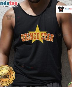 Official Gringo Star Tank Top featuring vibrant graphics, perfect for summer outings and music festivals.