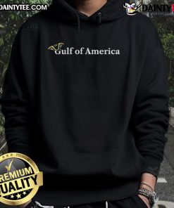 Alt Text: Official Gulf Of America Tricorn Hat Hoodie featuring a stylish design for fans of nautical fashion.