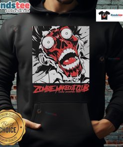 Official Head Zombie Makeout Club Hoodie featuring a unique graphic design perfect for fans of zombie culture.