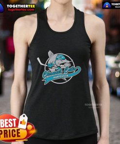 Official Huntsville Channel Cats tank top featuring team colors and logo, perfect for fans and summer wear.