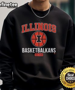 Official Illinois Basketball Est 2025 Sweatshirt featuring stylish design and team colors for fans and players.