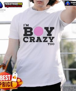 Official I'M Boy Crazy Too Kesha T-Shirt featuring bold graphics and vibrant colors, perfect for Kesha fans and music lovers.