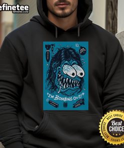 Alt Text: Official Jack White May 22, 2025, Commodore Ballroom poster hoodie featuring vibrant design and event details.