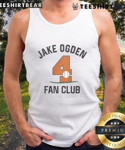 Official Jake Ogden Fan Club tank top featuring a stylish design and vibrant colors for dedicated fans.