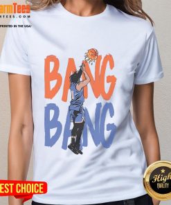 Official JB Bang Bang Ladies Tee featuring a stylish design, perfect for fans and casual wear. Shop now!