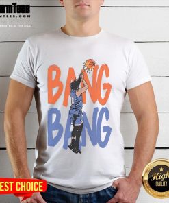 Official JB Bang Bang T-Shirt featuring vibrant graphics and a stylish design, perfect for fans and casual wear.