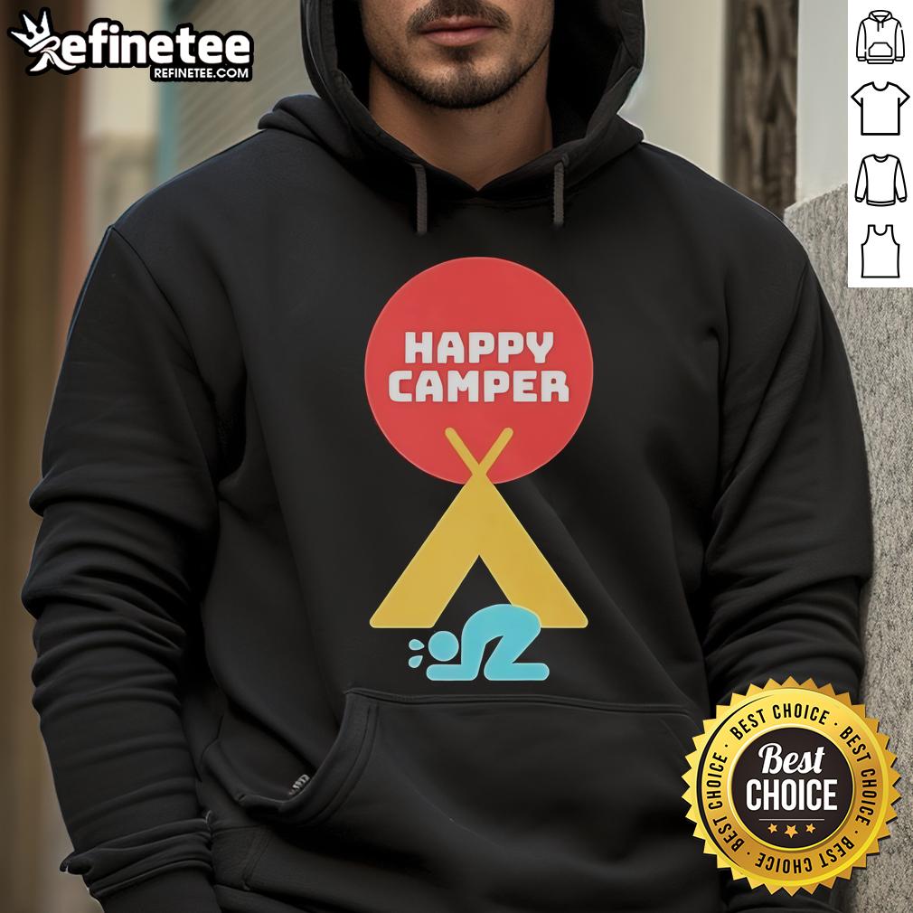 Official Jim Gaffigan Happy Camper 2025 Hoodie Official Jim Gaffigan Happy Camper 2025 Hoodie featuring a cozy design perfect for fans and outdoor enthusiasts.