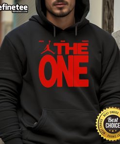Alt Text: Official Jordan Brand hoodie for The One Tournament, featuring stylish design for one-on-one basketball enthusiasts.