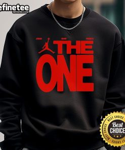 Alt Text: Official Jordan Brand sweatshirt for The One Tournament, celebrating the world's best one-on-one hoopers.