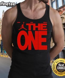 Official Jordan Brand The One Tournament tank top showcasing the world's best one-on-one hoopers design.