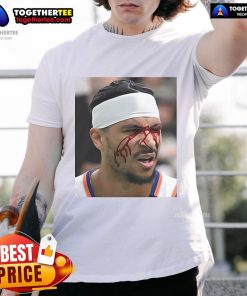 Official Josh Hart Took An Elbow To The Face T-Shirt featuring a bold graphic design and vibrant colors for fans.