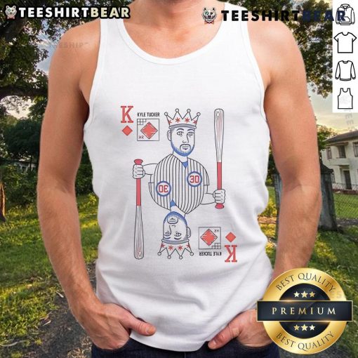 Official Justin Turner Kyle Tucker's King Tuck tank top featuring vibrant design, perfect for baseball fans.