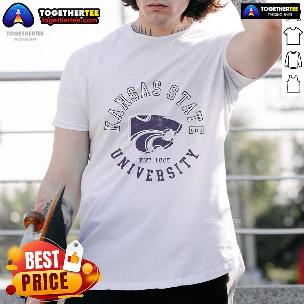 Official Kansas State Wildcats Circle Vintage T Shirt