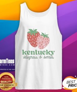 Official Kentucky The Berries and Bluegrass Tank Top featuring vibrant design and comfortable fit for summer wear.