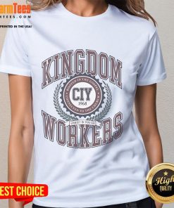 Alt Text: Official Kingdom Workers of Christ Youth Tee 1968, celebrating faith rooted in the gospel and connected to the church.