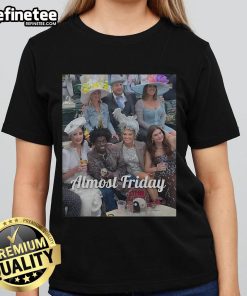 Official Kodak Derby Almost Friday Ladies Tee featuring a stylish design, perfect for casual wear and Derby celebrations.