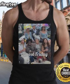 Official Kodak Derby Almost Friday Tank Top featuring a stylish design perfect for casual wear and weekend vibes.