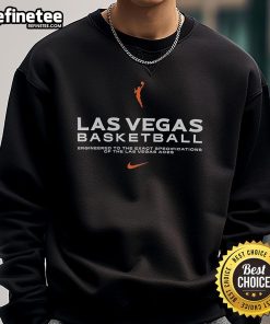 Official Las Vegas Aces sweatshirt designed for fans, featuring team colors and logo for ultimate comfort and style.