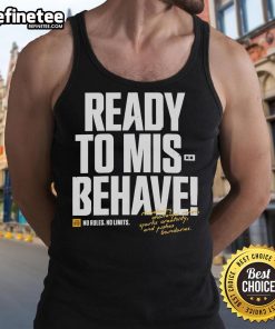 Official LEGACY Ready To Misbehave Tank Top for stylish casual wear, featuring a trendy design and comfortable fit.