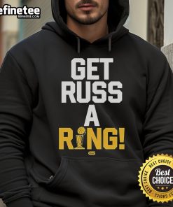 Alt Text: Official Livmoods Get Russ A Ring Hoodie in stylish design, perfect for fans looking to showcase their support.