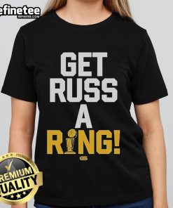 Official Livmoods Get Russ A Ring Ladies Tee in vibrant colors, perfect for casual wear and sports enthusiasts.
