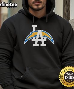 Official Los Angeles Chargers Bolt Up 2025 Special Hoodie featuring team colors and logo, perfect for Chargers fans.