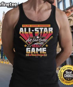 Official Major League Baseball All-Star Games Atlanta Georgia 2025 tank top featuring vibrant team graphics and stylish design.