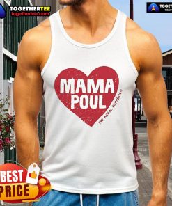 Official Mama Poul The Kreol Republic tank top featuring vibrant design and stylish fit for casual wear.