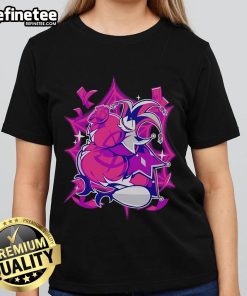 Official Mammon Pride 2025 Ladies Tee featuring a stylish design and vibrant colors, perfect for celebrating pride.