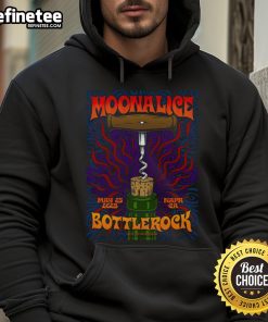 Official May 25, 2025 Live Moonalice Napa CA hoodie featuring vibrant design and event details for music fans.