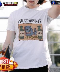 Official Meat Puppets T-Shirt featuring iconic band logo and vibrant design, perfect for fans and collectors.