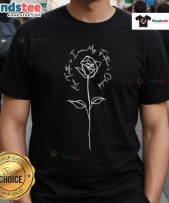 Official Megan Woods 'The Truth I Am My Father's Child' T-Shirt featuring bold text design on a stylish background.