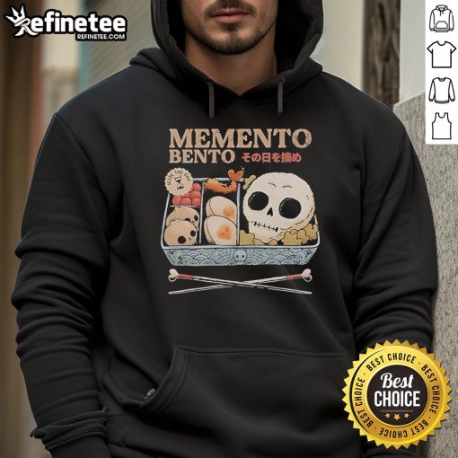 Official Memento Bento Seize The Day Hoodie in vibrant colors, perfect for casual wear and daily inspiration.