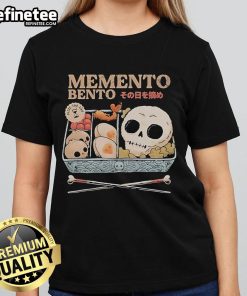 Official Memento Bento Seize The Day Ladies Tee featuring a stylish design perfect for everyday wear.